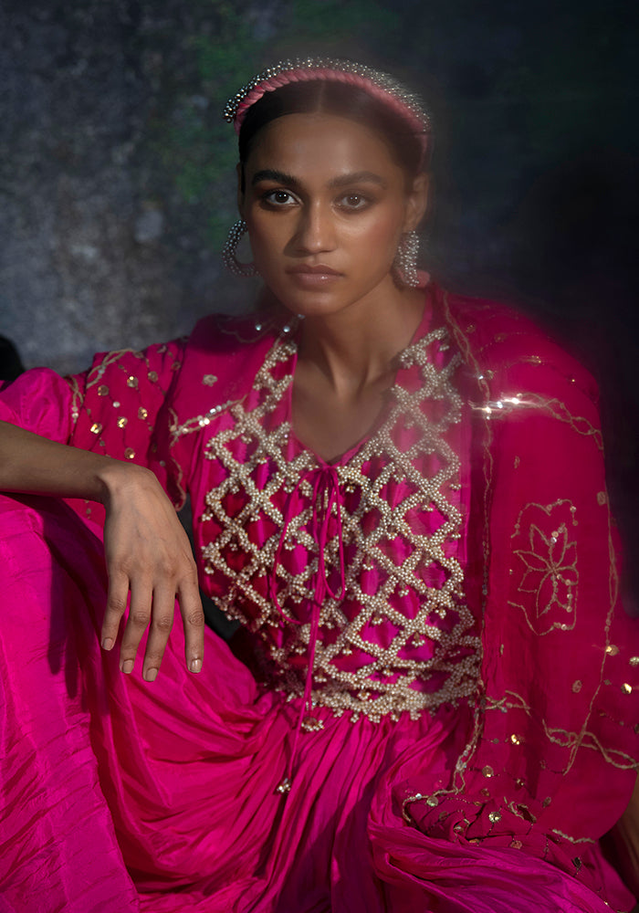 Somya Pink (Kurta Set)