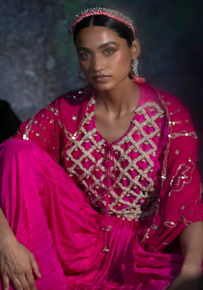 Somya Pink (Kurta Set)