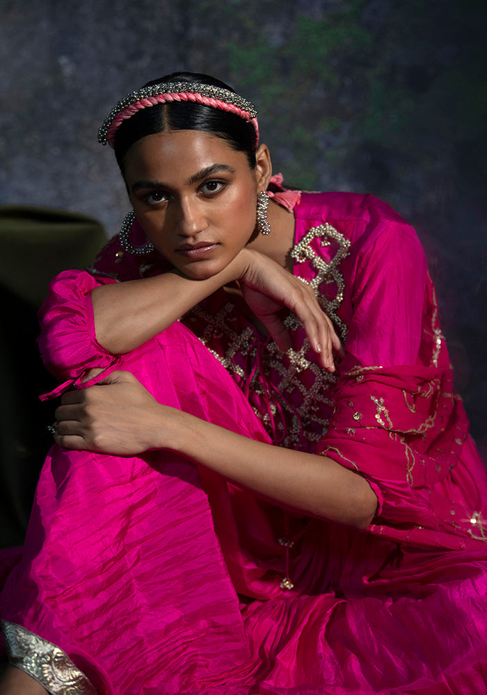 Somya Pink (Kurta Set)
