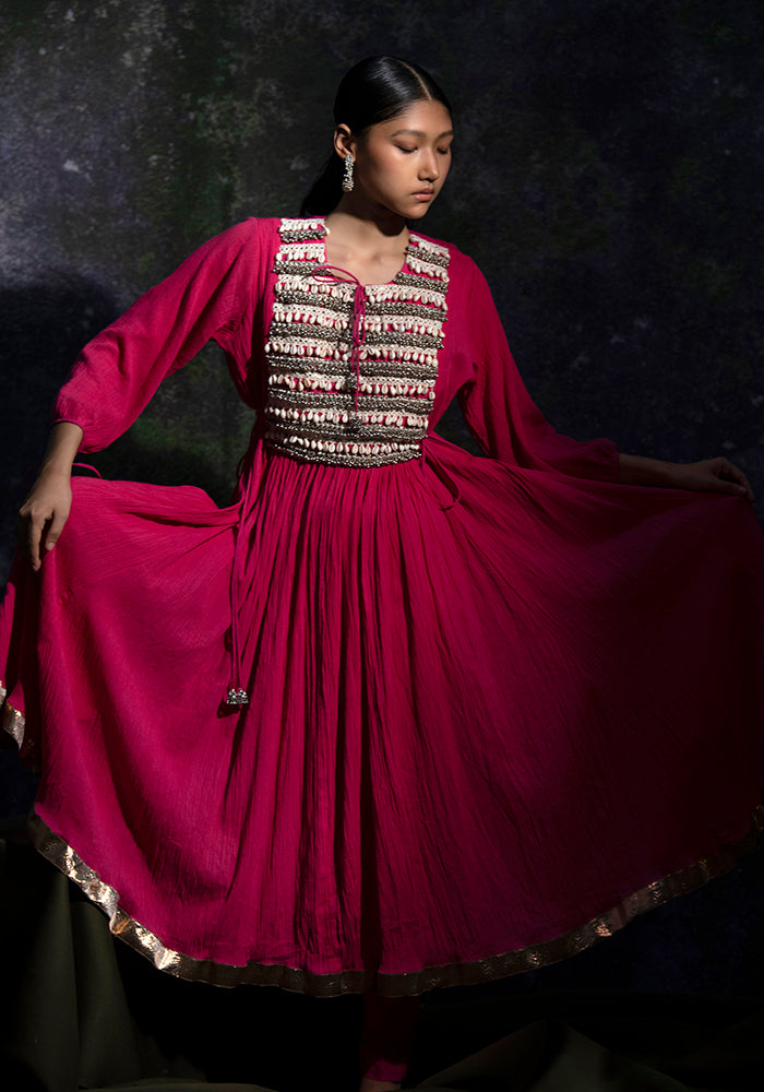 Akriti Pink (Kurta Set)