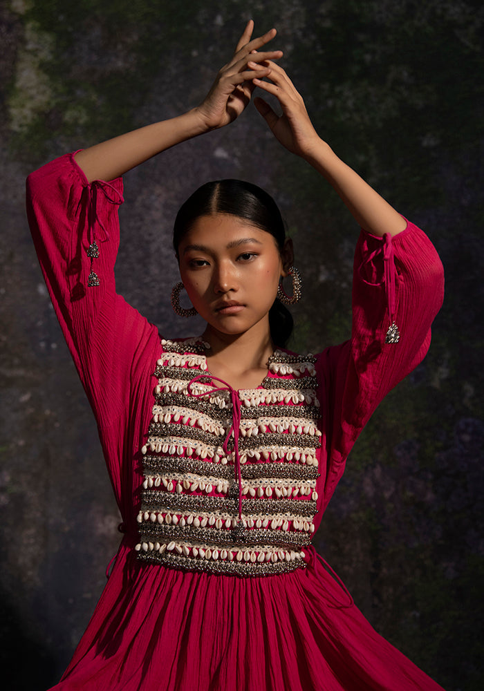 Akriti Pink (Kurta Set)