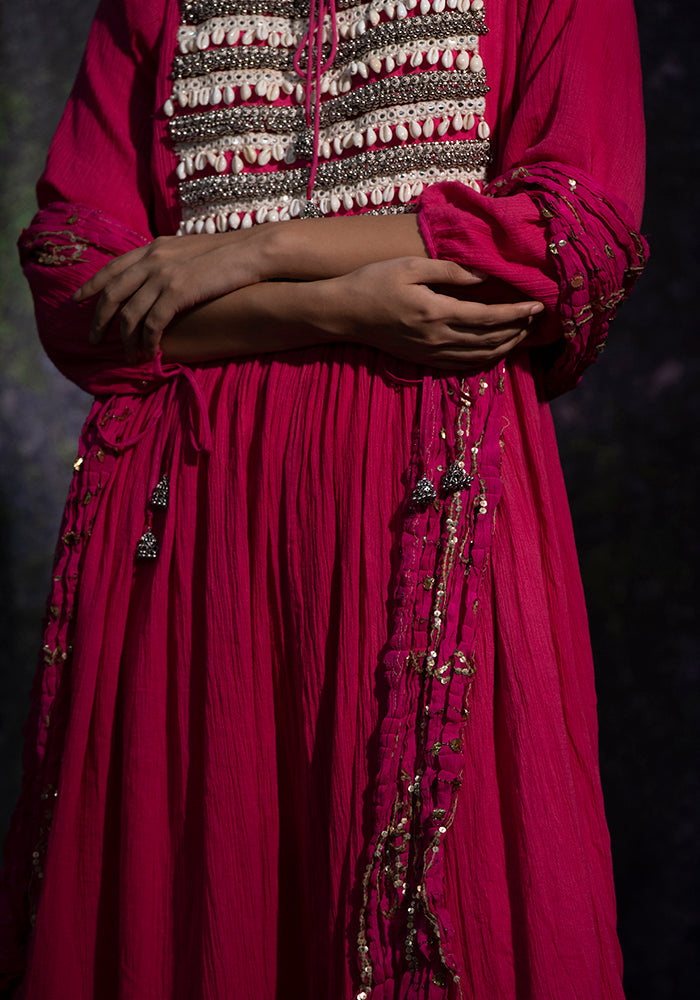 Akriti Pink (Kurta Set)