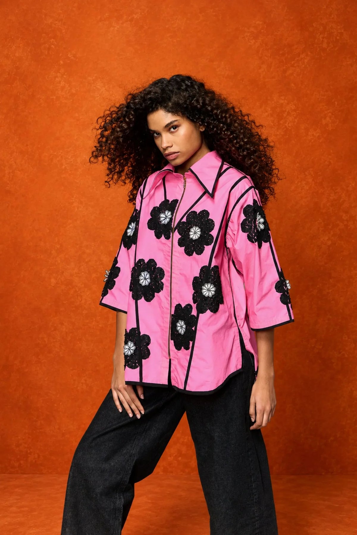 Daizy Pink Shirt