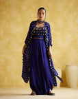Malini Blue (Bandhini)