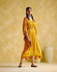 Annika Mustard (Bandhini Kaftan)