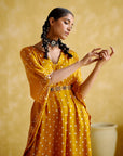 Annika Mustard (Bandhini Kaftan)