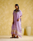 Anuradha Kalamkari Purple (Kaftan)