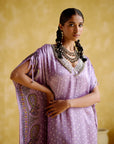 Anuradha Kalamkari Purple (Kaftan)