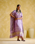 Anuradha Kalamkari Purple (Kaftan)