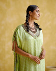 Anuradha Kalamkari Neon (Kaftan)