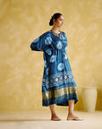 Ahilya Blue (Kaftan)