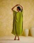 Dakshayani Green (Kaftan)