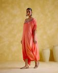 Dakshayani Peach Orange (Kaftan)