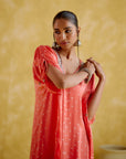 Dakshayani Peach Orange (Kaftan)