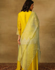 Yellow Sharara Set