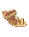 Sadana Gold (Kolhapuri Heel)