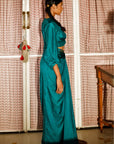 Green Camellia Top