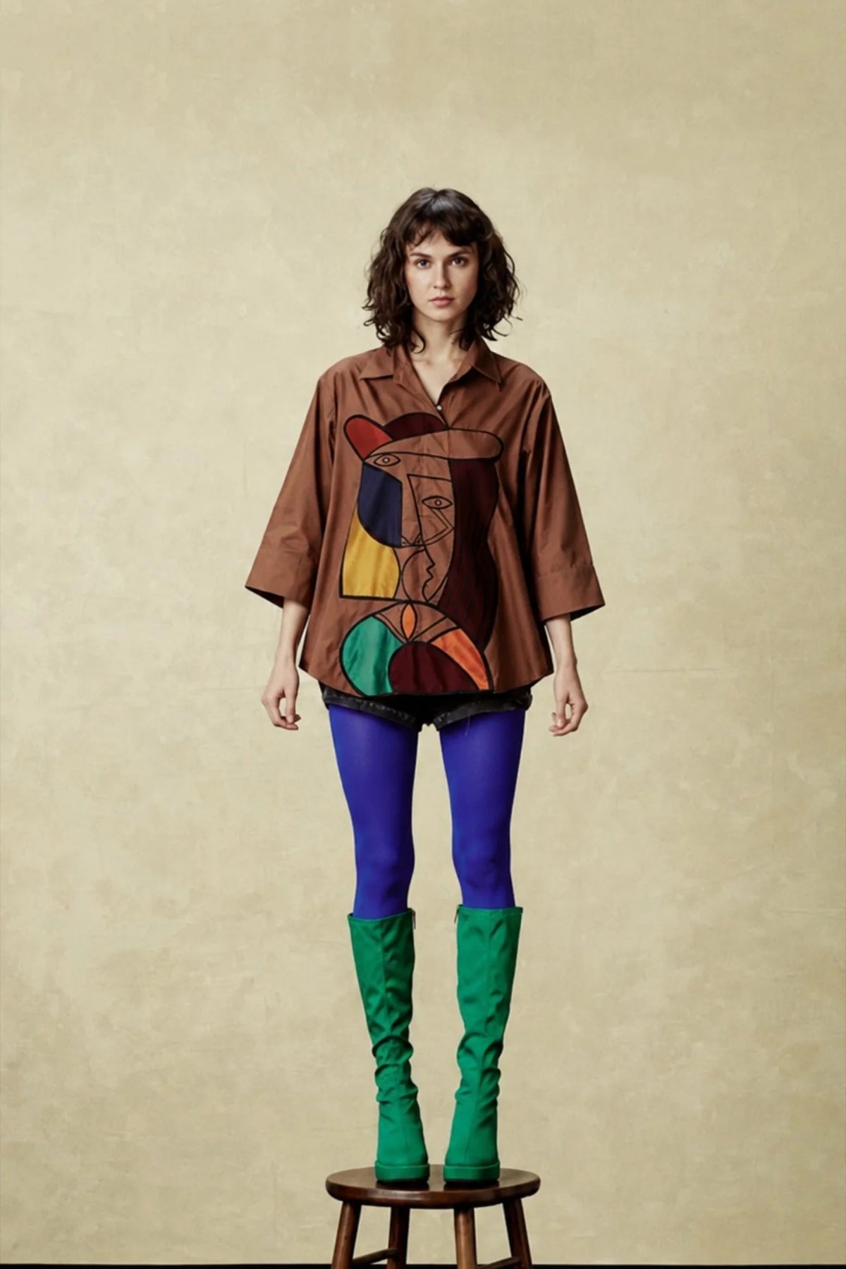 Lady In Brown