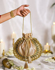 Leander Beige (Potli)