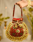 Ishika Maroon (Potli)