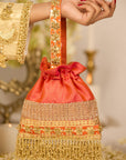 Prisha Orange (Potli)