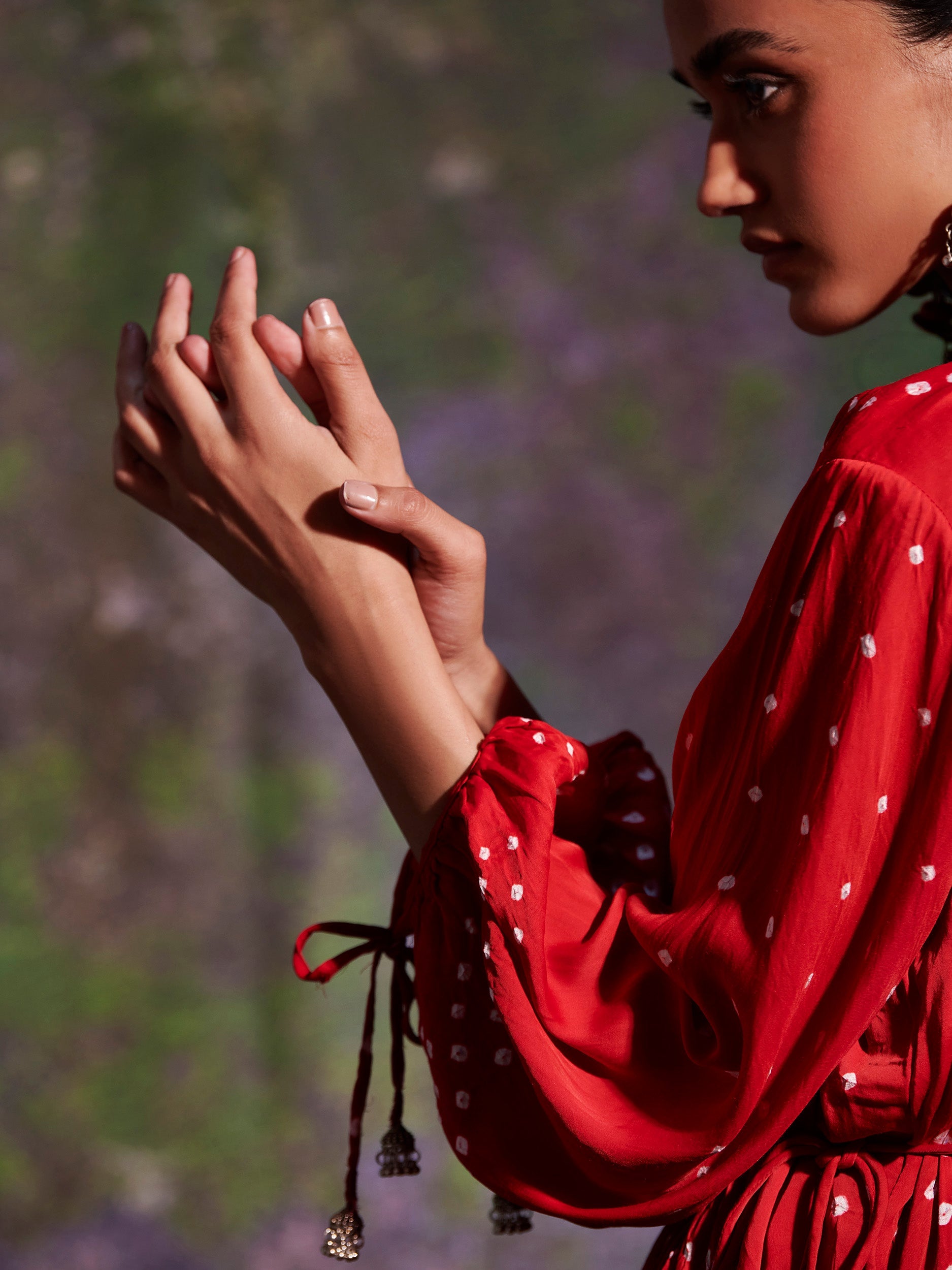 Vrinda Red (Kurta Set)