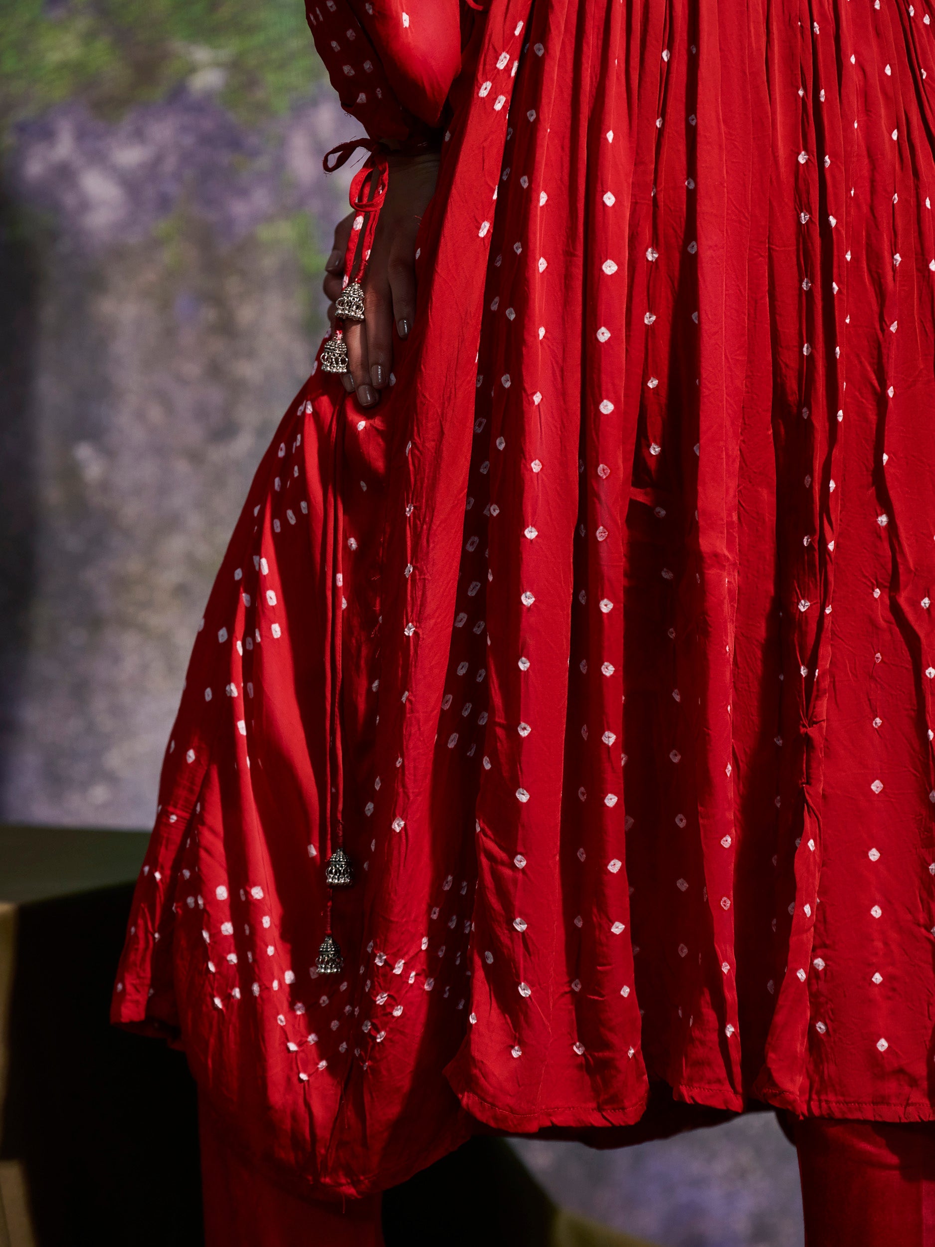 Vrinda Red (Kurta Set)