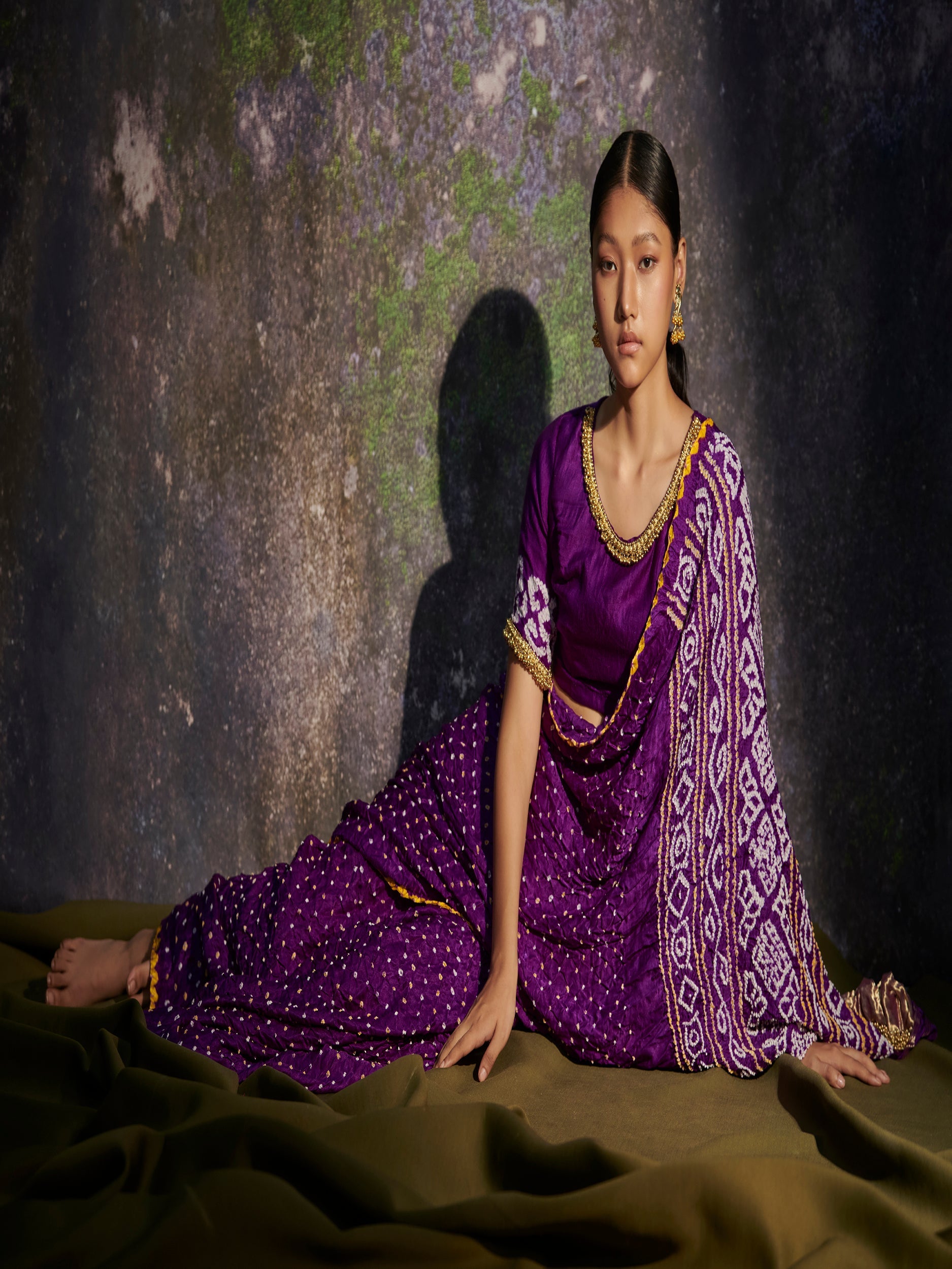 Ambika Purple (Saree)