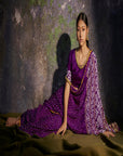 Ambika Purple (Saree)