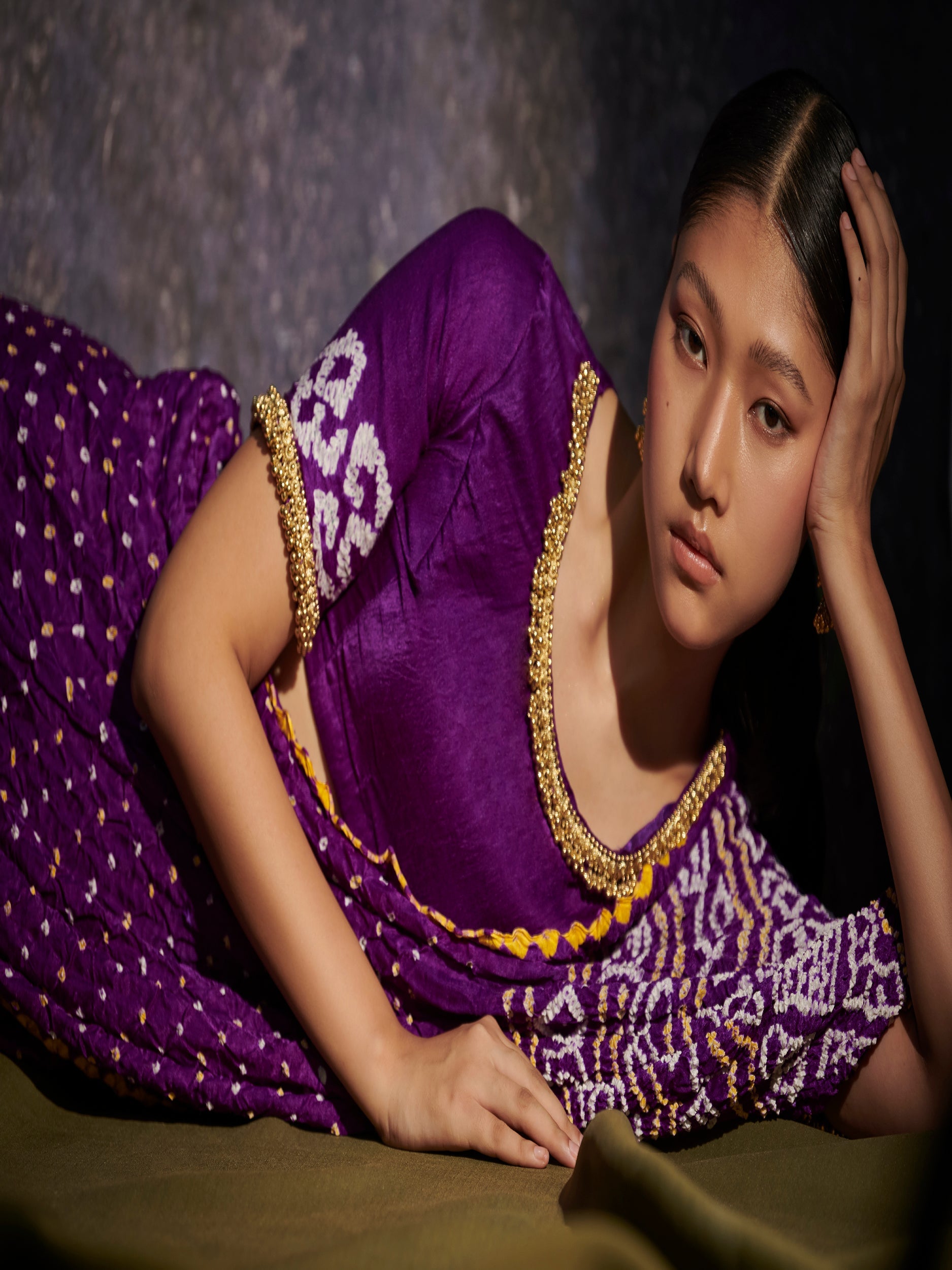 Ambika Purple (Saree)