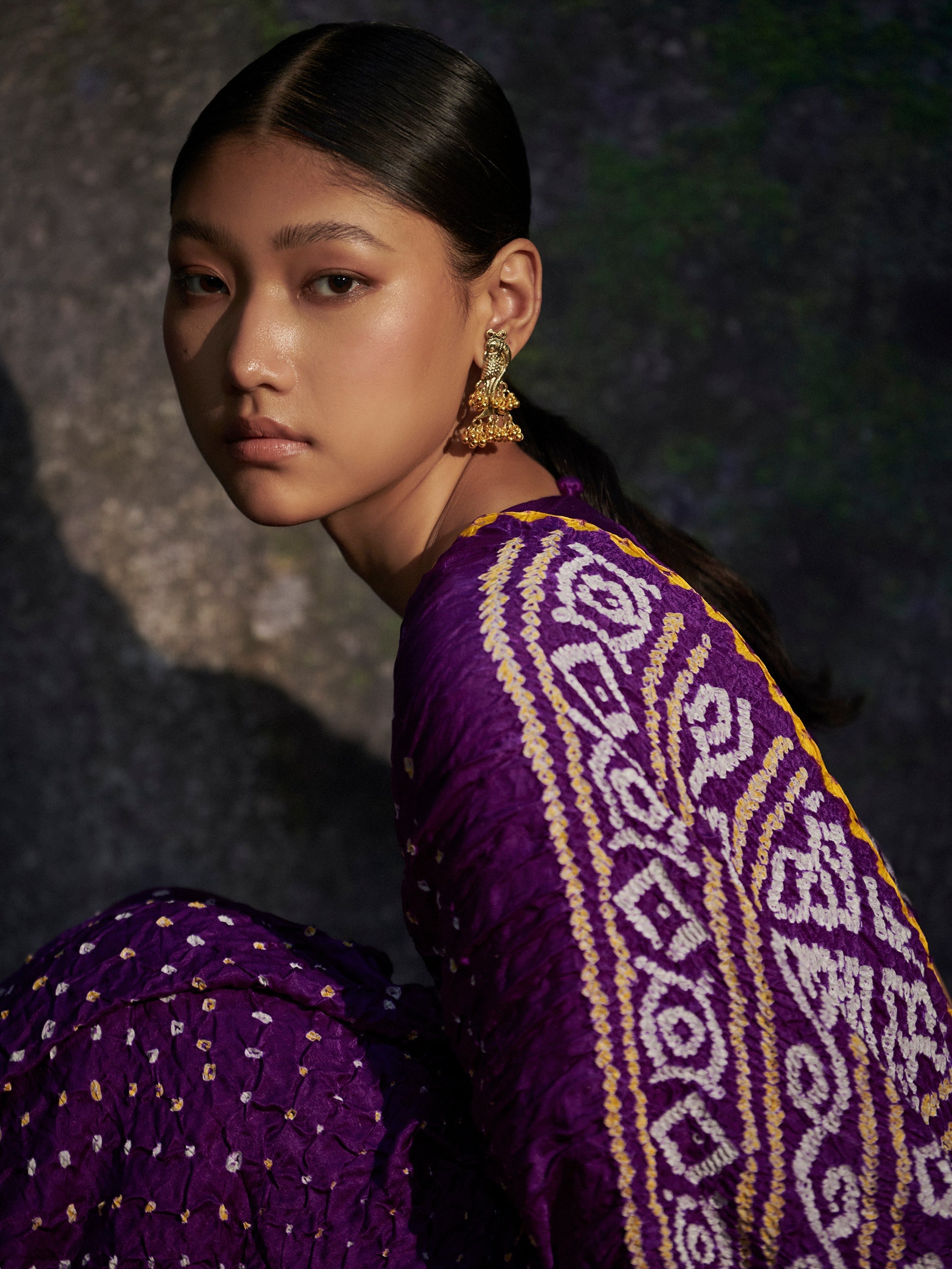 Ambika Purple (Saree)