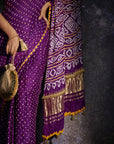 Ambika Purple (Saree)