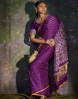 Ambika Purple (Saree)