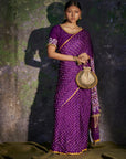 Ambika Purple (Saree)