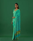 Ambika Turqouise (Saree)