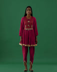 Pranami Red (Kurta Set)