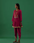 Pranami Red (Kurta Set)