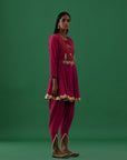 Pranami Red (Kurta Set)