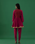 Pranami Red (Kurta Set)