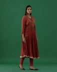 Adhira Rust (Kurta Set)