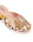 Gold Lotus (Mule Heel)