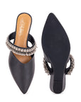 Akali Black (Mule Heel)