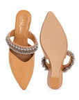 Akali Beige (Mule Heel)
