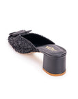 Indrani Black (Mule Heel)