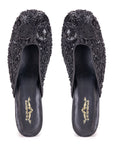 Indrani Black (Mule Heel)