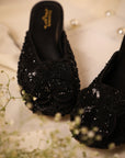 Indrani Black (Mule Heel)