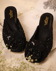 Indrani Black (Mule Heel)