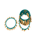 Nyara Bangle Green Gold