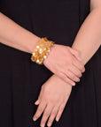 Nyara Bangle Mustard Gold