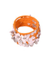 Nyara Bangle Mustard Silver